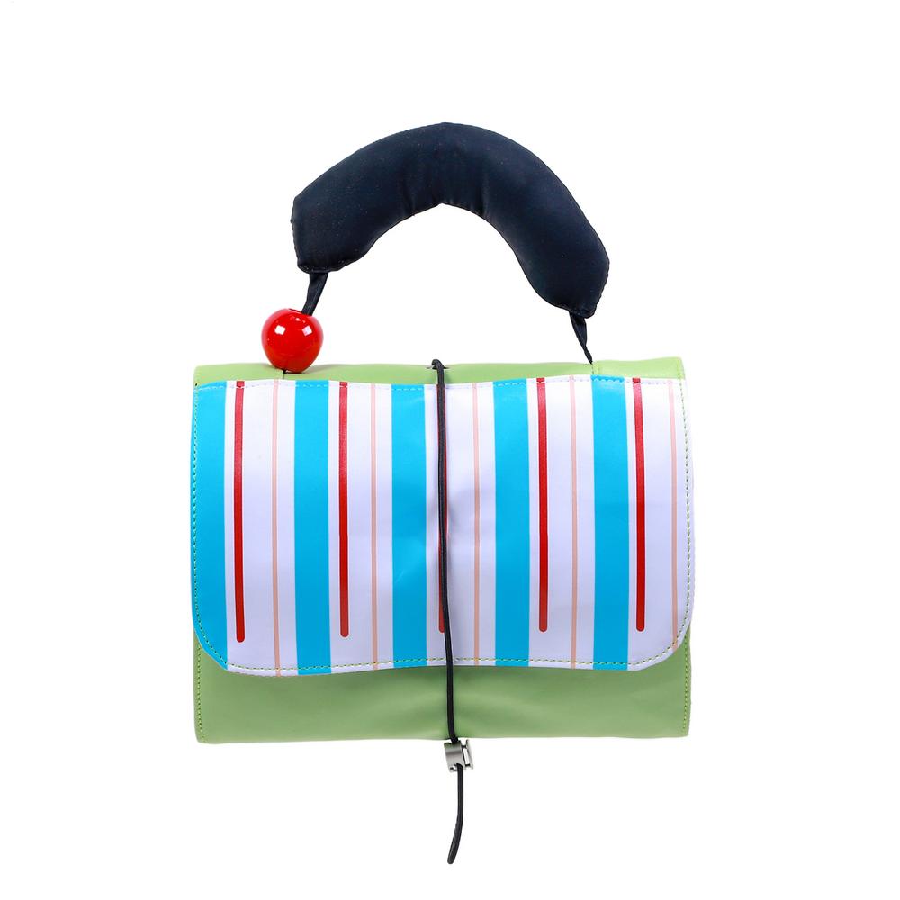Travel Toiletry Bag Large Capacity Travel Toiletry Makeup Bag Foldable Roll-Up Cosmetic Organizer Waterproof Make Up Pouch
