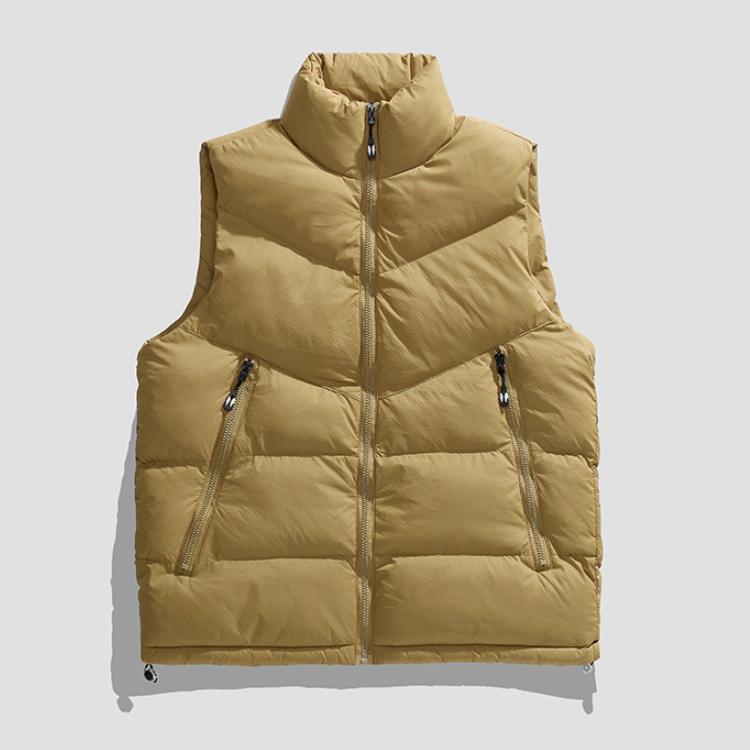 Gilet da uomo Autunno e inverno Gilet casual imbottito Gilet caldo