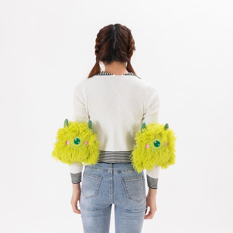 Zimní lyžařské ochranné vybavení Želva plyšová hračka Prdící polštář Měkké roztomilé hnědé medvídě Chrániče kolen Chránič kyčlí Lyžařská protipádová podložka