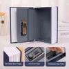 Book-Shaped Secret Safe - Decorative Metal Money Box with Lock, Combination Lock Piggy Bank Home Security