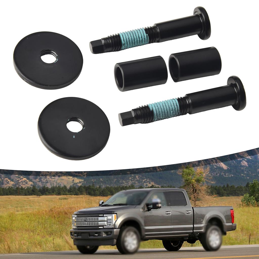 2Pcs Tailgate Latch Striker Bolt For Ford Pickup F150/F250/F350 1L3Z99404A42AA Car Rear Door Striker Bolts Auto Accessories