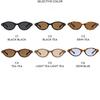 Women's sunglasses, men's and women's retro small-frame sunglasses.