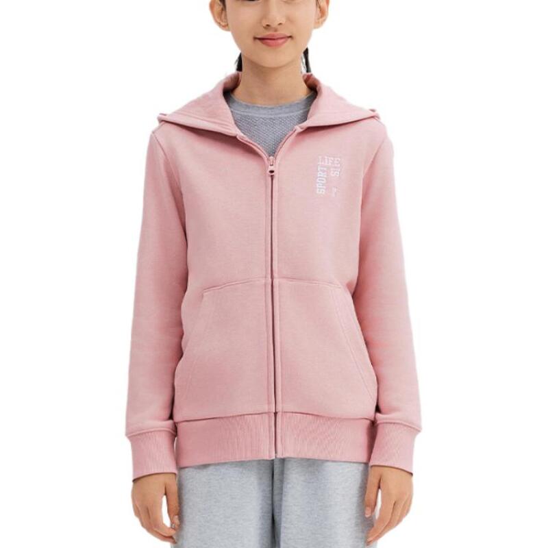 

DECATHLON Серия 500 DOMYOS Удобная Минималистичная Куртка с Капюшоном Розовая Подростковая 165 розовый