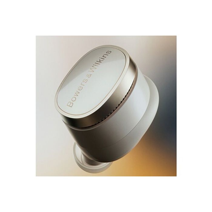 Écouteurs sans fil - Bowers &amp; Wilkins - Pi8 - Blanc - Suppresseur de bruit actif - Charge rapide