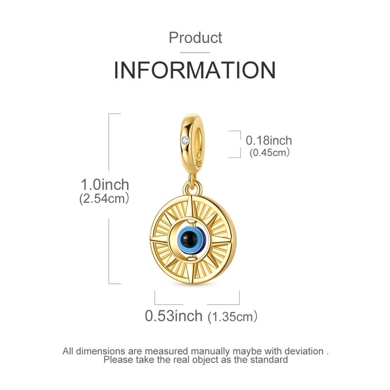 

Copper Metal Charm Bead Components Bead Components Golden Cross Crown Whale Butterfly Pendant Bead Component Compatible With Authentic Original