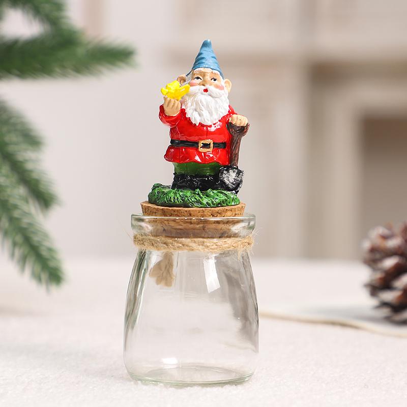 Santa Claus Sealing Jar for Food Storage Airtight Christmas Container for Candy Cookies Snacks Kitchen Storage To Keep Food