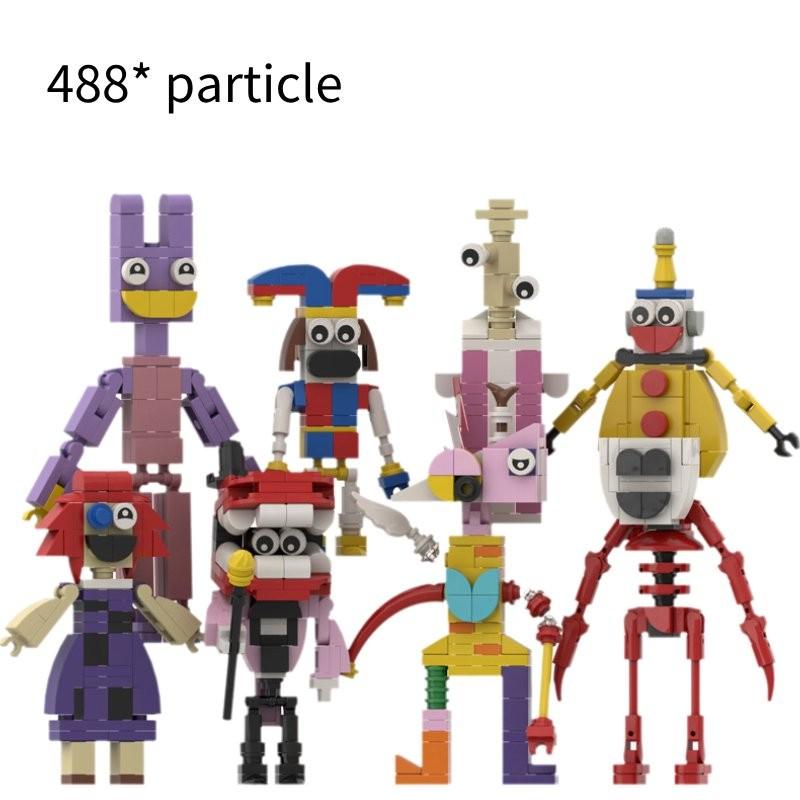 

Удивительный цифровой цирк 8 шт. Сборные строительные блоки Игрушки Детские подарки