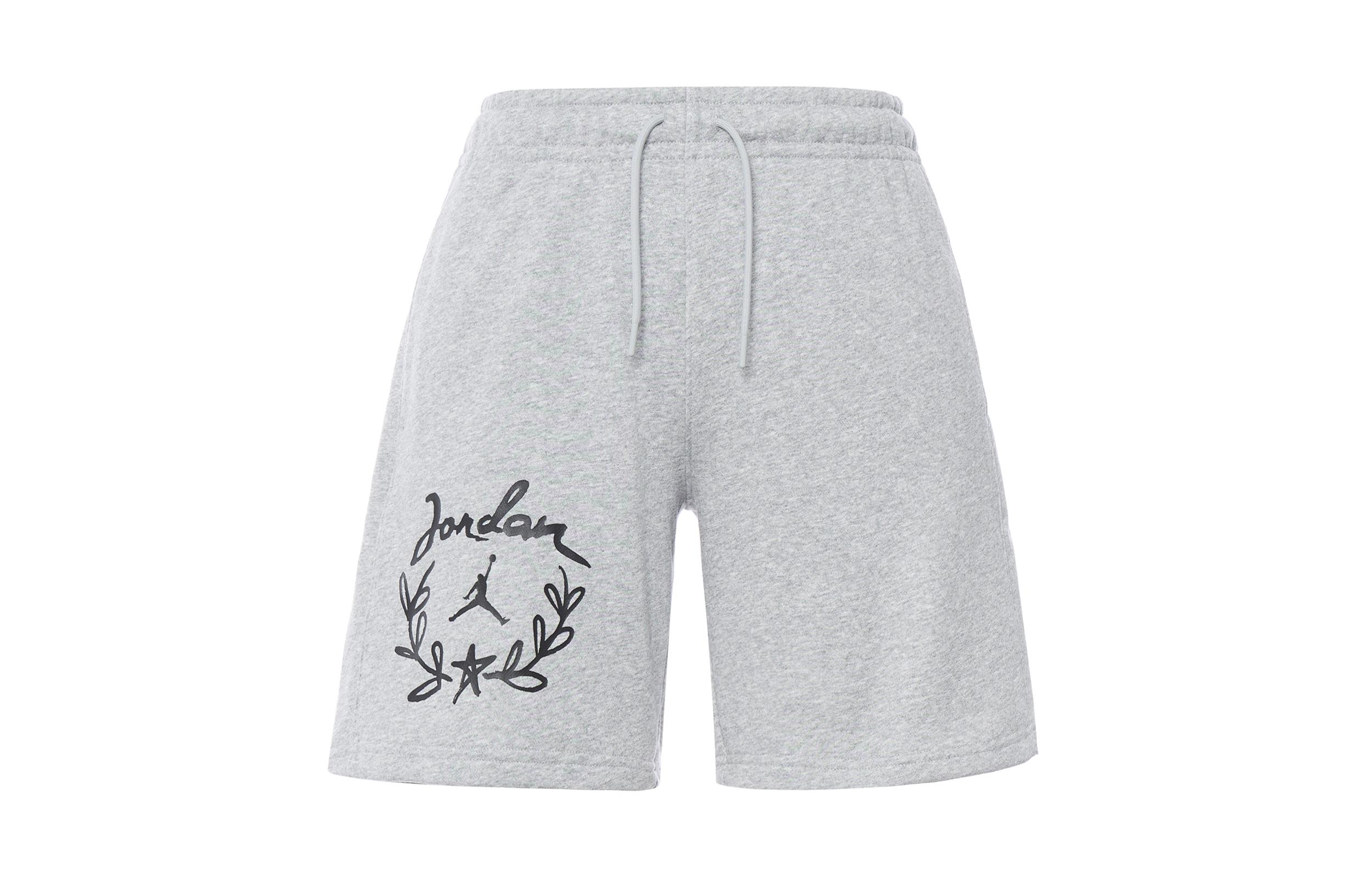 Jordan Brooklyn Fleece Casual Shorts Women s Gray FN5784-063 M