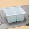 Silicone Ice DIY Cube Tray Transparent Lid Thickened Interlayer 38146 Grids Ice Cube