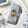 Sunshine Beach Style Long Wallet Fashion Casual Card Holder Portable Daily Use Purse