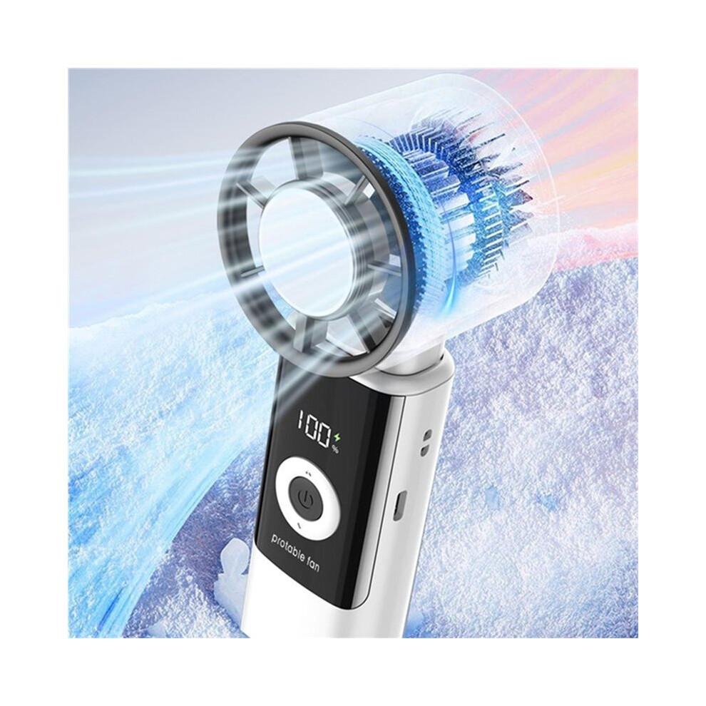 Portable Fan Rechargeable Folding Rechargeable Quiet Cooling Desk Cooling Small Handheld Fan for Indoor Outdoor Summer