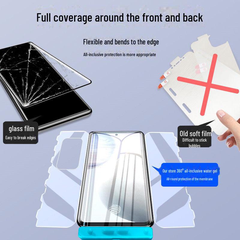 Vivox60tPro Hydrogel Film Kit: All-in-One Protection for Butterfly Film, X30 Film, X50Pro+, Nex3