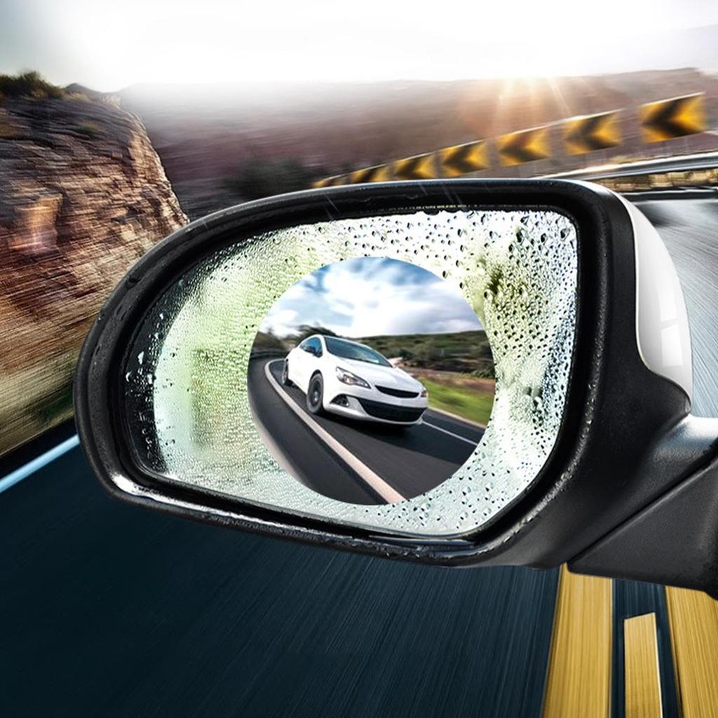 Kemol Car Rearview Mirror Film, Anti-Fog Mirror Film | 2 Pcs Car Side Mirror