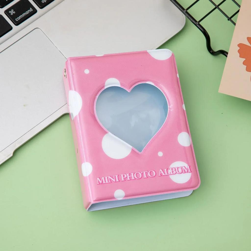 40 Pockets Butterfly Love Hollow 3 Inch Card Binder Photo Album Name Book Photocard ID Holder