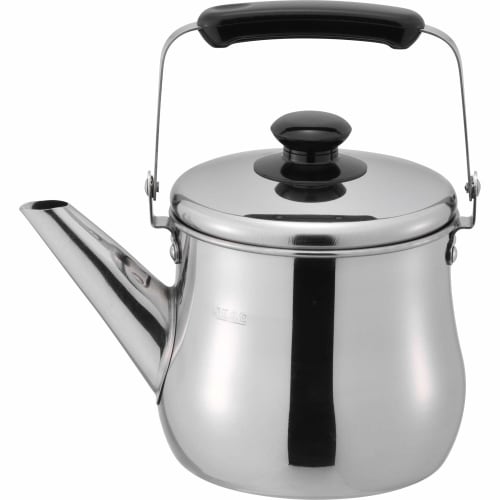 Wahei Freiz Wide Mouth Kettle, 1.5L, Induction Compatible, Stainless Steel, Lilacan, RB-1268