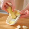 1 PC Fine Mesh Ginger GarlicPlaner and Grinder Small Size, Easy To Clean Plastic Design, Suitable for Kitchen Use Garlic Crusher