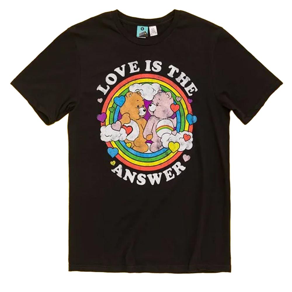 Care Bears Unisex Adult Love Is The Answer Pride T-Shirt