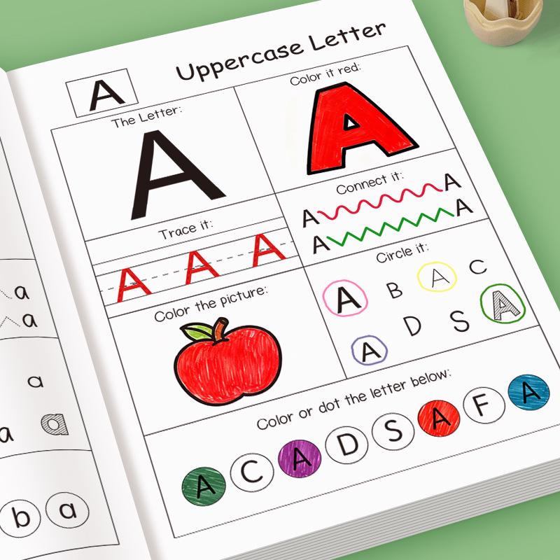 Children's ABC Alphabet Practice & Tracing Book