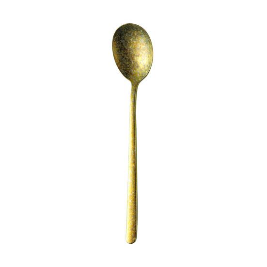 Pure Titanium Spoon Ultra Lightweight Long Handle Spoon Acid Resistant Non-Rust Spoon Outdoor Camping Restaurant Spoon