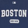 MLB Letter Print V-Neck Long Sleeve Sweater Unisex Sweater Blue 3AKPV0141-43NYS
