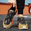 Men's shoes 2025 new bag-soled sports shoes men's thick-soled heightening dad shoes retro color matching fashion casual men's shoes