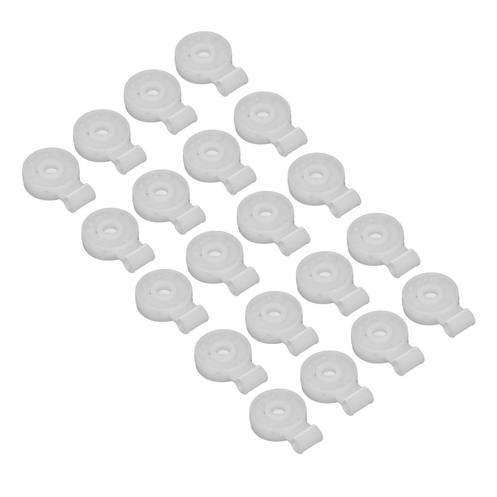 20Pcs Sunshade Net Clip Round Shade Cloth Clips Greenhouse Film Fixing Clamp for Tent Greenhouse