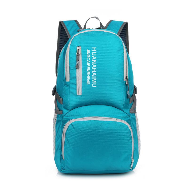 Warnerheim Waterproof Folding Backpack: Large Capacity, Lightweight, Portable Outdoor Travel Bag