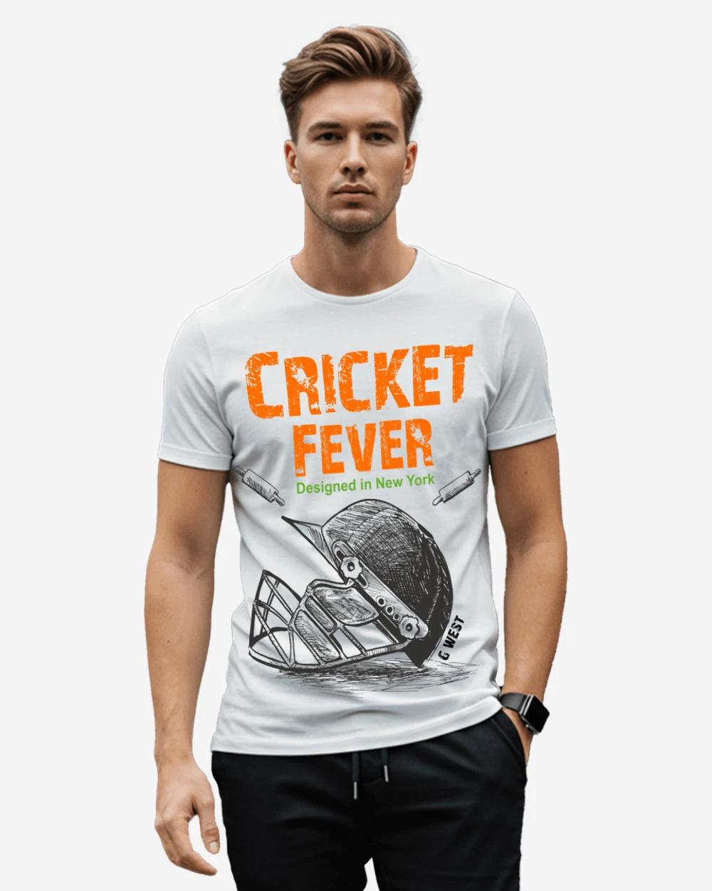 G West Cricket Fever T-Shirt 3XL
