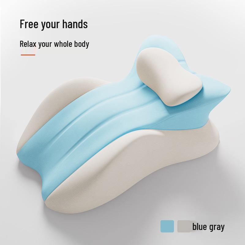 Multi-Use Heating Pillow: Face-Down, Headboard Recliner, Leg Support, Back Support, Sleep, Read, or Phone Play Comfortably.