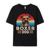 Vintage Boxer Dog Tshirt Dog Owner TShirt Unisexs 100 Cotton Designer TShirts Streetwear Unisex Tee Casual