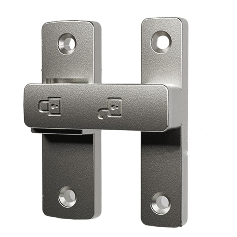 Easy Installion Designs 180 Degree Door Latches Lock for Extra Privacy in Hotel Offices Supplies and Garages Use