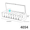 Transparent Acrylic Utensil Organizer - Chopstick, Spoon, Fork, Spatula Holder for Kitchen Drawer.