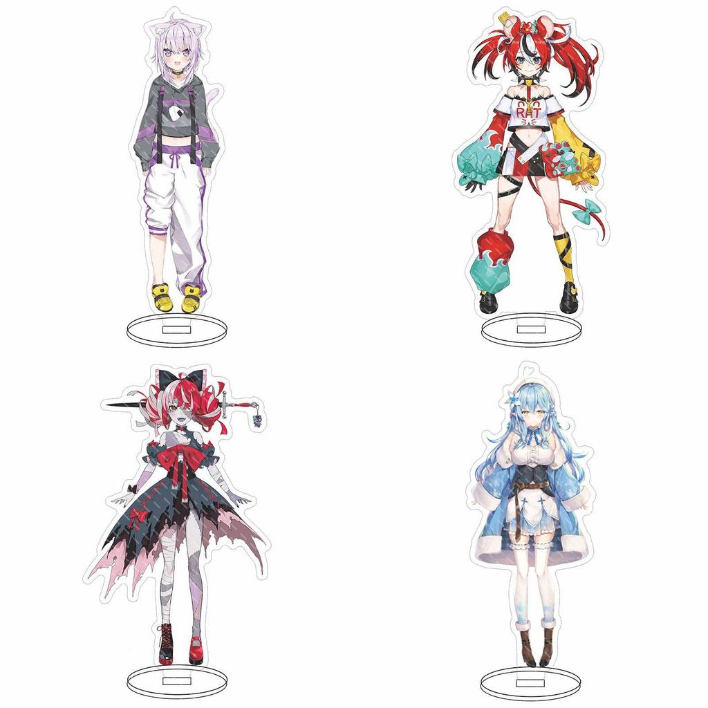 Hololive Vtuber Stand Figure Unique Acrylic Ornaments For Home Decor