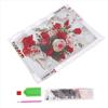 BHBL 5D DIY Flowers Full Square Drill Mosaic Diamond Embroidery Rose Garden Decoration