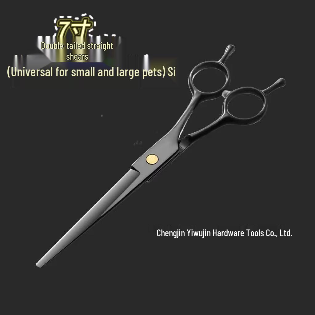 In-Stock Curved Dog Grooming Scissors Set for Hair Cutting and Trimming