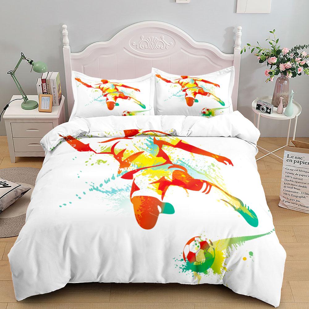 Bettwäsche-Set mit Skateboard-Motiv „Born To Skate Athletes“, klein, Einzelbett, Doppelbett, Queensize, Kingsize, Cal King Size