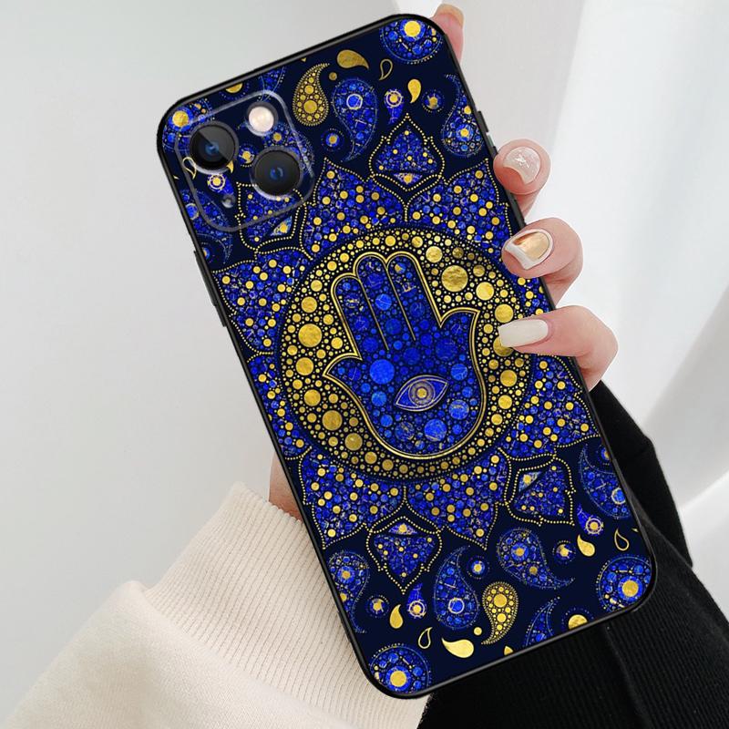 Coque de téléphone Main de Fatima Hamsa Pour iPhone 17 Pro Max 14 13 12 11 15 16 Pro Max mini 15 16 Plus 16e 17 Air Cover