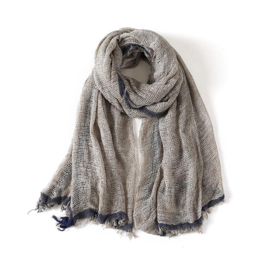 Short Tassel Men's Scarves Bufanda Wraps Warm Scarf Fashion Breathable Scarf Outdoor