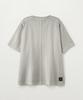 Seteo Flowing Small Logo Dyed Short Sleeve T-Shirt Gray
