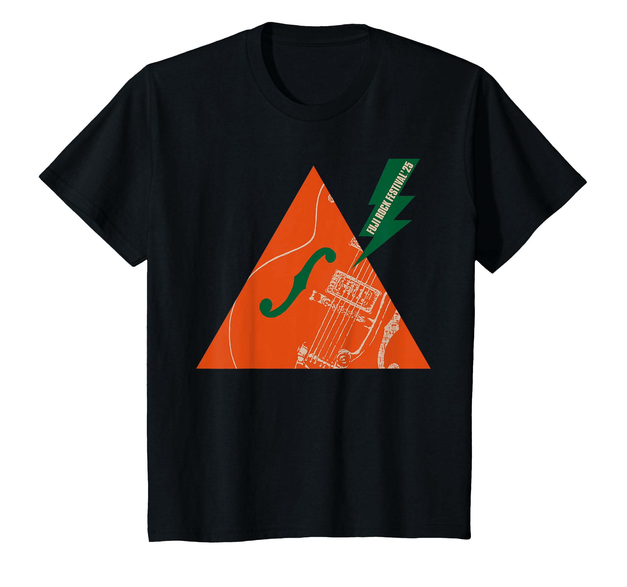 

Kids FUJI ROCK 25 triangle Amazon Limited Color Black Kids T-shirt чёрный