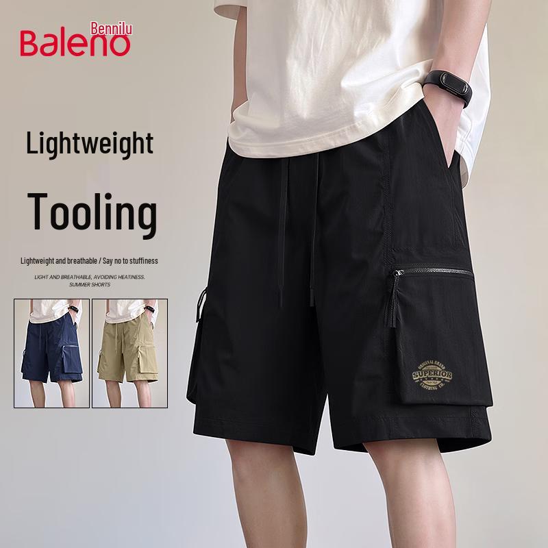 Baleno Men s Lightweight Casual Cargo Shorts L