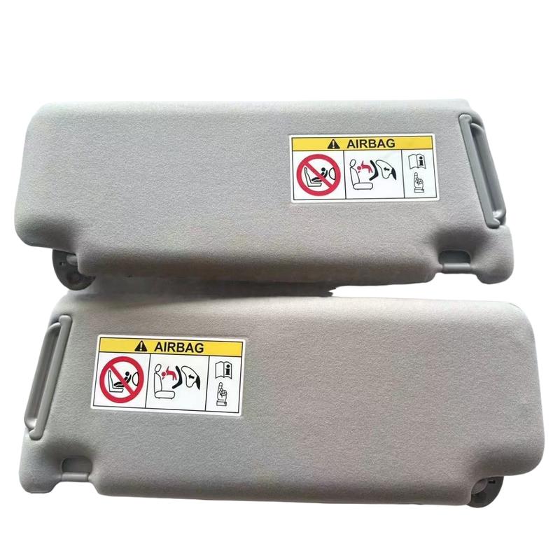 Suitable for Toyota Rand Cool Road Ze Prado 2009- KDJ155/KDJ150 Car Left and Right Sun Visor Grey Beige with Makeup Mirror