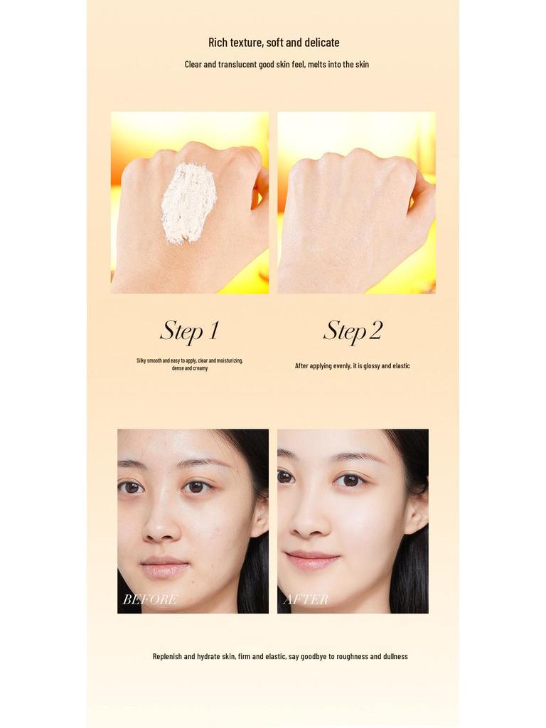 TVLV Bifida Rich Lady Cream: Smooth, Plump, Moisturizing, Fine Line Reducer & Brightening Nude Makeup Cream