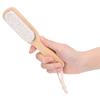 Foot File Dead Skin Callus Removing Pumice Stone Foot Pedicure Tool with Wooden Handle