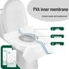 Flushable Disposable Toilet Seat Covers - Convenient, Water-Soluble Pack