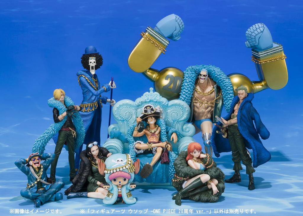 TAMASHII NATIONS Figuarts ZERO ONE PIECE Usopp PIECE 20th Anniversary 70mm Painted Complete Figure -ONE Ver.- Approx. ABS&PVC