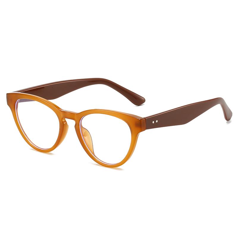 Anti-Blue Light Glasses Vintage Classic Round Eyewear Women Fashion Luxury Eyeglasses Blue Light Blocking Man Lady Eyeglas