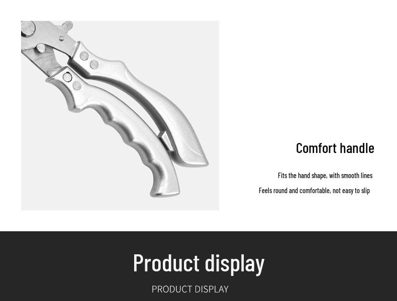 Multi-functional Stainless Steel Bone-Cutting Scissors for Household and Commercial Use