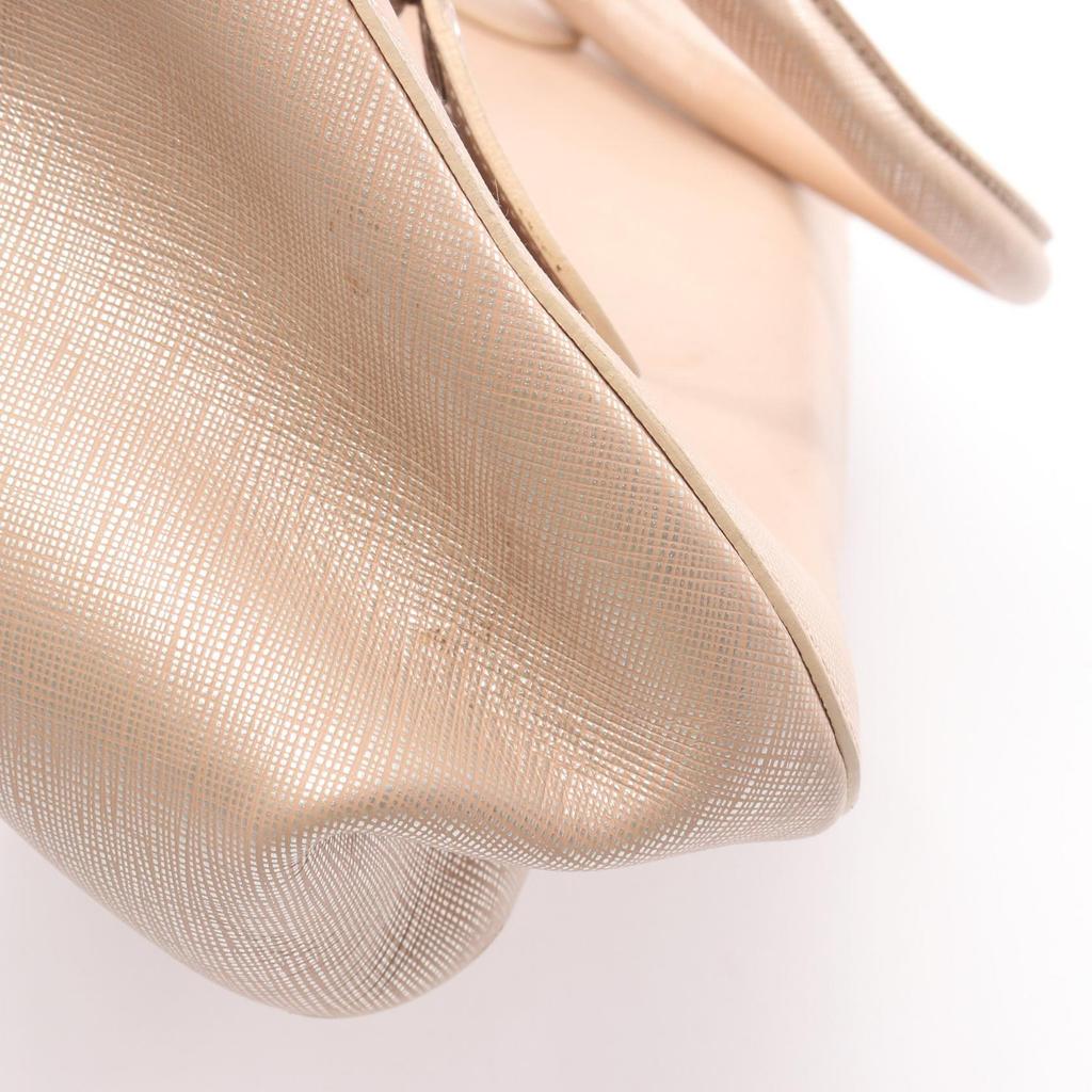 Used Salvatore Ferragamo Gancini Handbag 21 5322 leather Pink Used Women
