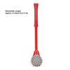 Massage Hammer 2 Soft Heads Retractable Flexible Handle Large Area Portable Silicone Manual Massage Hammer Stick